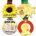 Medalla grande de deportes personalizados del fabricante